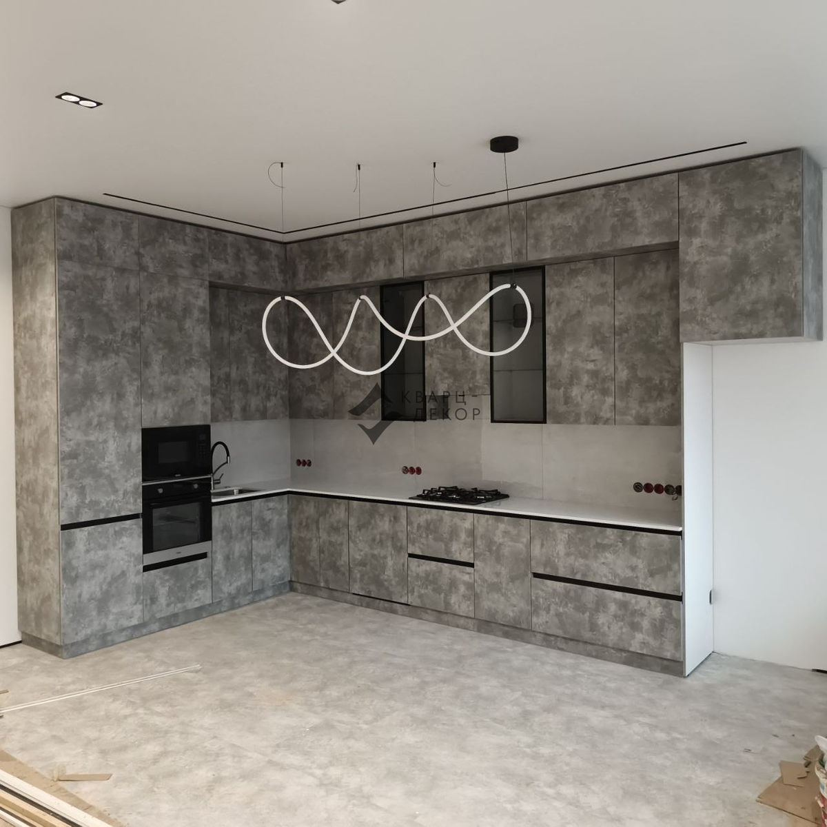 Столешница из кварцевого агломерата Vicostone BQ 100