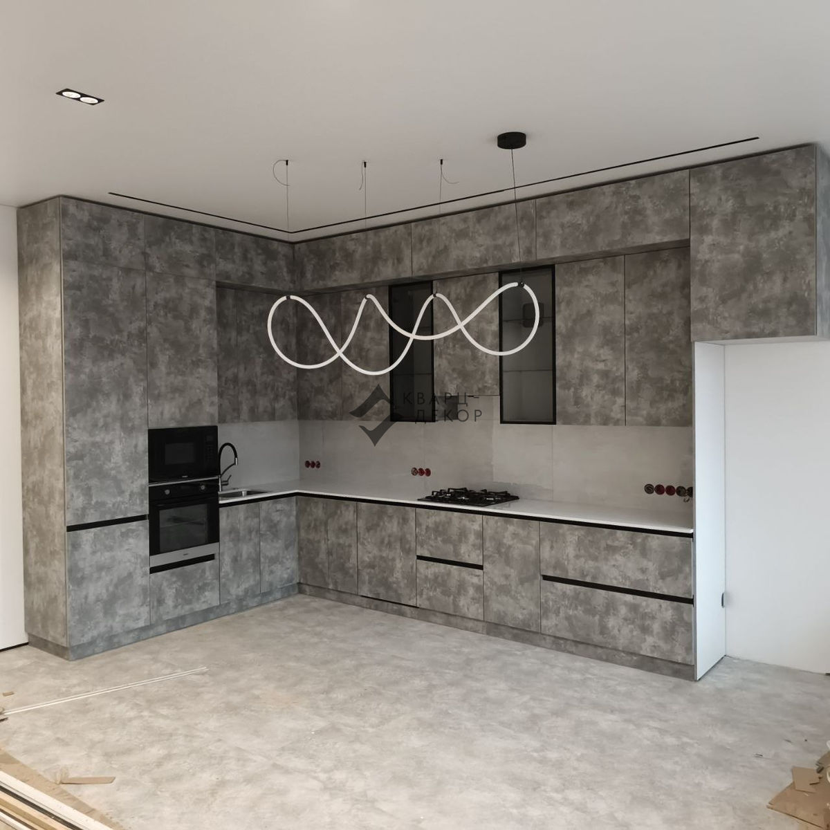 Столешница из кварцевого агломерата Vicostone BQ 100